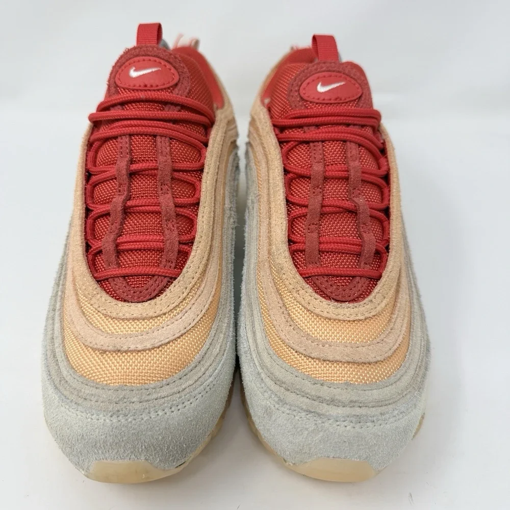 Nike Air Max 97 Sisterhood DM8943-700 Women's 9 Sneakers Orange Chaulk Cashmere
